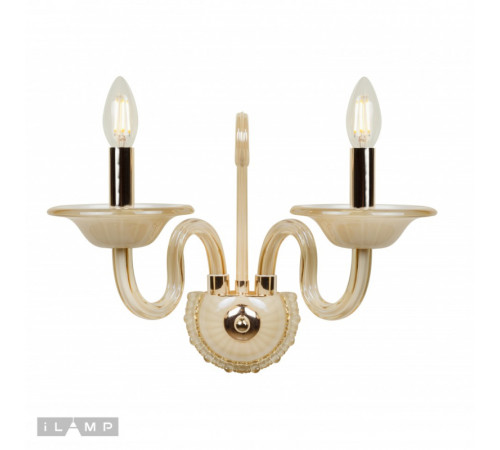 Бра iLamp Classic W2318-2 GD Бра iLamp Classic W2318-2 GD