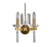 Бра Crystal Lux Marron AP2 Brass