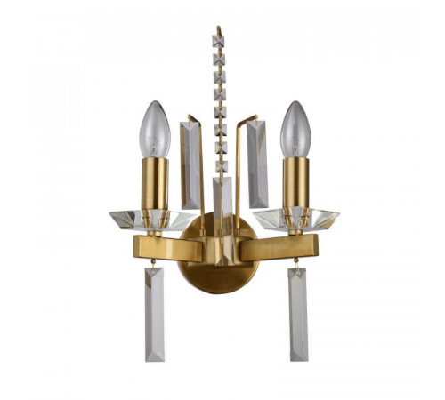 Бра Crystal Lux Marron AP2 Brass
