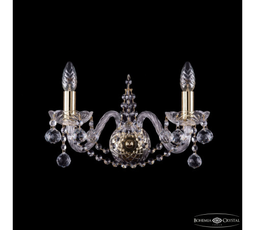 Бра Bohemia Ivele Crystal 1411B/2/160 G Balls