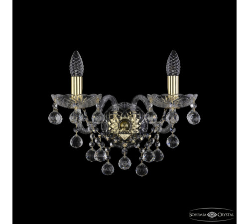 Бра Bohemia Ivele Crystal 1409B/2/160/XL G Бра Bohemia Ivele Crystal 1409B/2/160/XL G