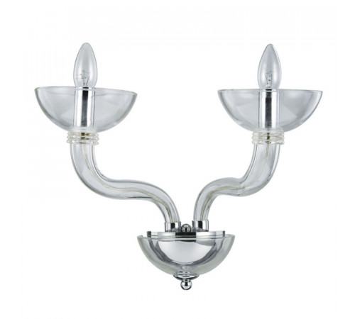 Бра Ideal Lux Casanova AP2 Trasparente 116600 Бра Ideal Lux Casanova AP2 Trasparente 116600