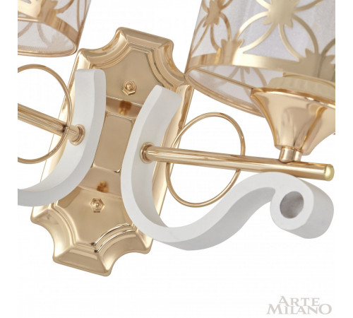 Бра Arte Milano Florentia-3097 303097/2W Wh/Gd Бра Arte Milano Florentia-3097 303097/2W Wh/Gd