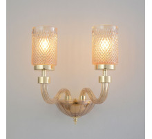 Бра Crystal Lux SILVESTRO AP2 AMBER