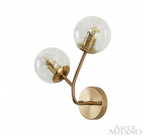 Бра Arte Milano Neapolis 275908/2B GD Бра Arte Milano Neapolis 275908/2B GD