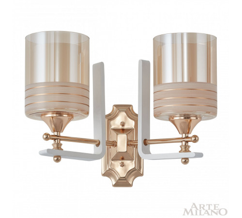 Бра Arte Milano Florentia-6087 306087/2W Wh/Gd Бра Arte Milano Florentia-6087 306087/2W Wh/Gd