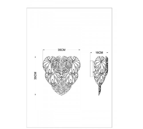 Настенный светильник Arte Lamp Kapri A4078AP-2GO Настенный светильник Arte Lamp Kapri A4078AP-2GO
