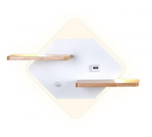 Настенный светодиодный светильник Ambrella Light Wall FW100