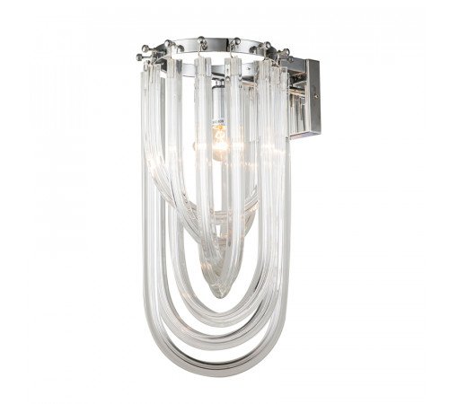 Настенный светильник Delight Collection Murano Glass KR0116W-1B chrome