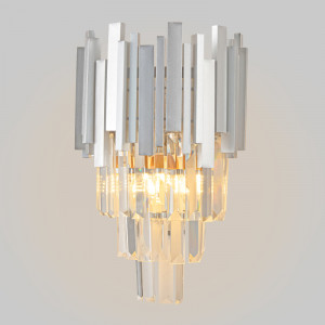 Настенный светильник Natali Kovaltseva VERTIGO 81440/1W SILVER