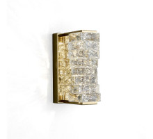 Настенный светильник DeLight Collection Glissando 6005W/S gold/clear
