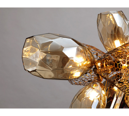 Настенный светильник DeLight Collection Britannica 8898W gold/smoky