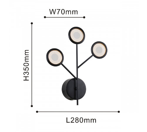 Настенный светильник F-Promo Mugs 4252-3W Настенный светильник F-Promo Mugs 4252-3W