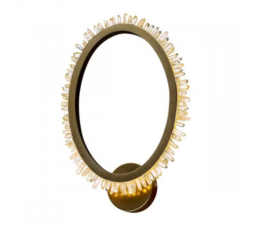 Настенный светильник Delight Collection Quartz Halo MB20020154-1A satin gold Настенный светильник Delight Collection Quartz Halo MB20020154-1A satin gold