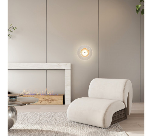 Настенный светильник Arte Milano 1.1252B.D150.H150.LED Ni Настенный светильник Arte Milano 1.1252B.D150.H150.LED Ni