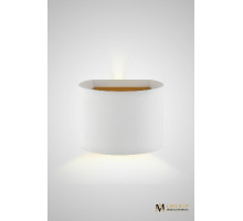 Настенный светильник AM Group AM116-2X3W WH+GL