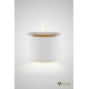 Настенный светильник AM Group AM116-2X3W WH+GL