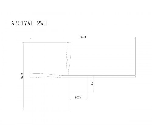 Настенный светильник Arte Lamp Acrux A2217AP-2WH Настенный светильник Arte Lamp Acrux A2217AP-2WH