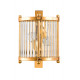 Настенный светильник Crystal Lux Tadeo TADEO AP2 GOLD/TRANSPARENTE