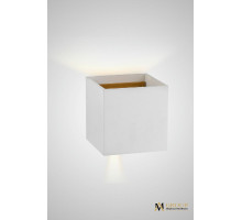 Настенный светильник AM Group AM113-2X5W WH+GL