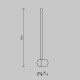 Настенный светильник Maytoni Light stick MOD237WL-L6BS3K