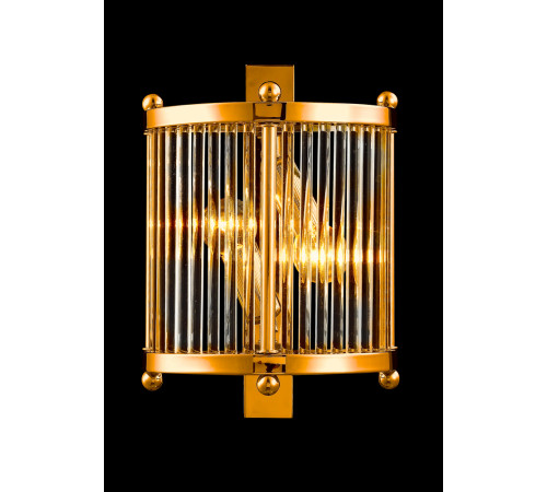 Настенный светильник Crystal Lux Tadeo TADEO AP2 GOLD/TRANSPARENTE