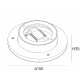 Настенный светильник Designled ML-R150-BL-WW 016548