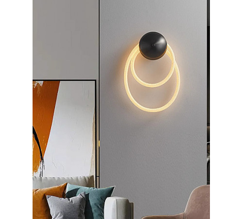 Настенный светильник Lightera Tura LE103W-47BA STEEL Настенный светильник Lightera Tura LE103W-47BA STEEL