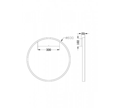 Настенный светильник Maytoni Rim MOD058WL-L35W4K Настенный светильник Maytoni Rim MOD058WL-L35W4K