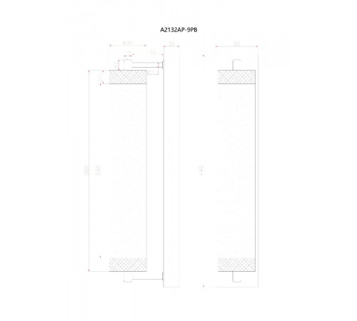 Настенный светильник Arte Lamp Galaxy A2132AP-9PB Настенный светильник Arte Lamp Galaxy A2132AP-9PB