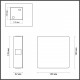 Настенный светильник Odeon Light 4259/8WL