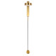 Настенный светильник Arte Lamp Mirach A2142AP-10PB