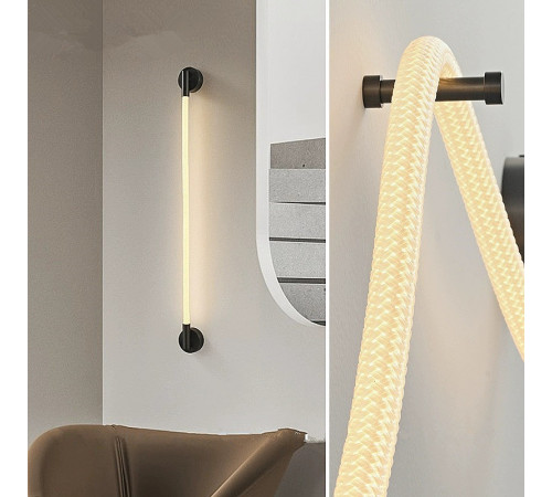 Настенный светильник Lightera Tura LE103W-158BA STEEL Настенный светильник Lightera Tura LE103W-158BA STEEL