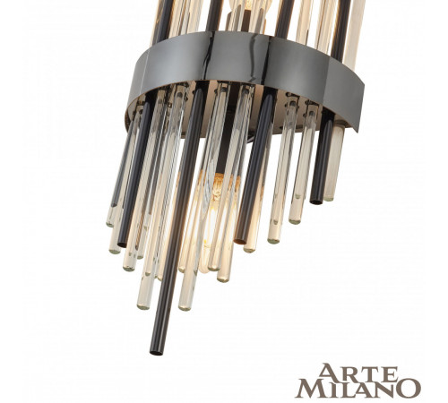 Настенный светильник Arte Milano 1A.D170.H450.E14.2 Bk Настенный светильник Arte Milano 1A.D170.H450.E14.2 Bk