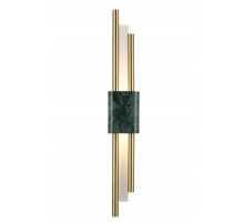 Настенный светильник Crystal Lux CARTA AP6W LED GREEN/BRASS