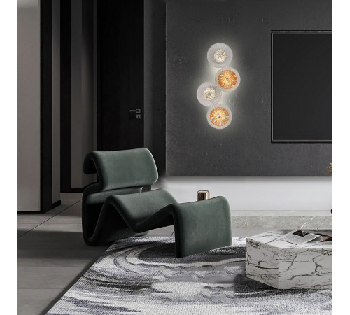 Настенный светильник Arte Milano 4.1252B.D250.H500.LED Ni