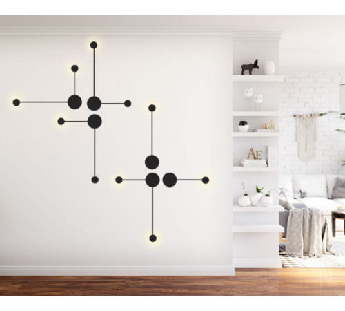 Настенный светильник Italline IT03-1435 black Настенный светильник Italline IT03-1435 black