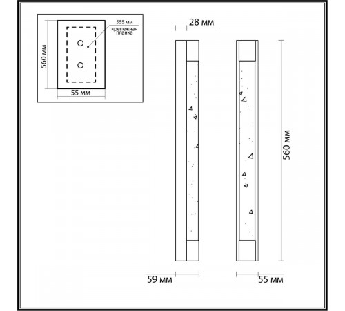 Настенный светильник Odeon Light Mirada 6680/12WL Настенный светильник Odeon Light Mirada 6680/12WL
