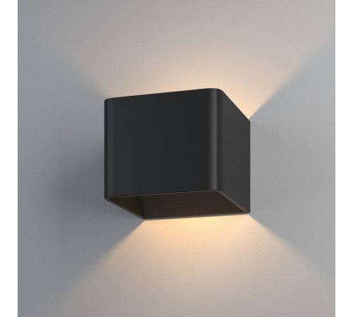 Настенный светодиодный светильник Elektrostandard Corudo Led черный MRL Led 1060 4690389168062