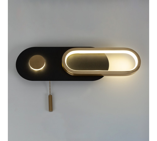 Настенный светильник Arte Lamp Lucas A2602AP-10BK Настенный светильник Arte Lamp Lucas A2602AP-10BK