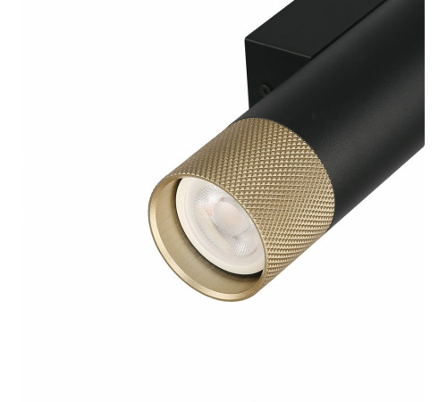 Настенный светильник iLedex Delta 2365-2 BK+BR Настенный светильник iLedex Delta 2365-2 BK+BR