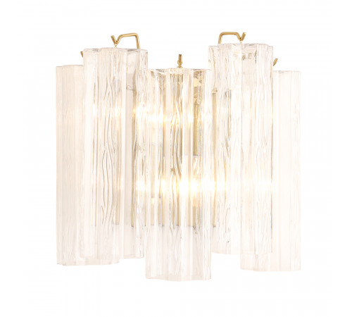 Настенный светильник Crystal Lux ROSE AP2 BRASS Настенный светильник Crystal Lux ROSE AP2 BRASS