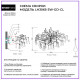 Настенный светильник Lumien Hall Dzhonet LH3065/3W-GD-CL