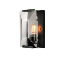 Настенный светильник Delight Collection Harlow Crystal KR0354W-1A black/clear