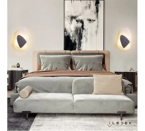 Настенный светильник iLedex Silk F097-9W-3000K BK-WH Настенный светильник iLedex Silk F097-9W-3000K BK-WH