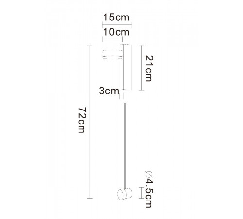 Настенный светильник Arte Lamp Mirach A2142AP-10PB Настенный светильник Arte Lamp Mirach A2142AP-10PB