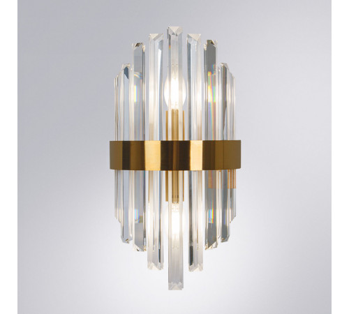 Настенный светильник Arte Lamp Fedelta A1068AP-2PB Настенный светильник Arte Lamp Fedelta A1068AP-2PB