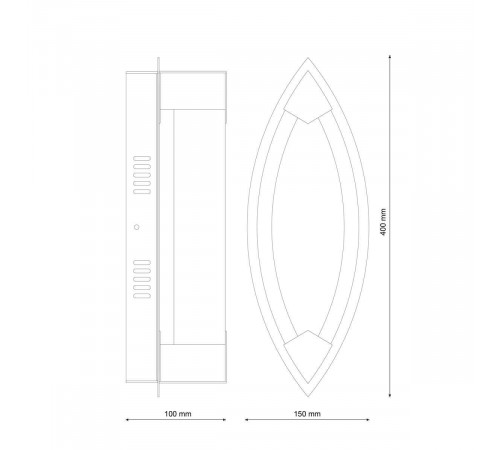 Настенный светильник Lucia Tucci Modena W172.1 Large LED400 Настенный светильник Lucia Tucci Modena W172.1 Large LED400