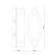 Настенный светильник Lucia Tucci Modena W172.1 Large LED400