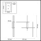 Настенный светильник Odeon Light Rudy 3890/36WLP